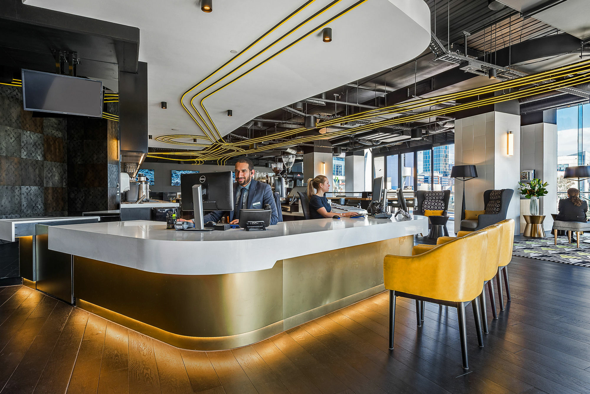 Peppers Docklands Hotel Мелбърн Екстериор снимка